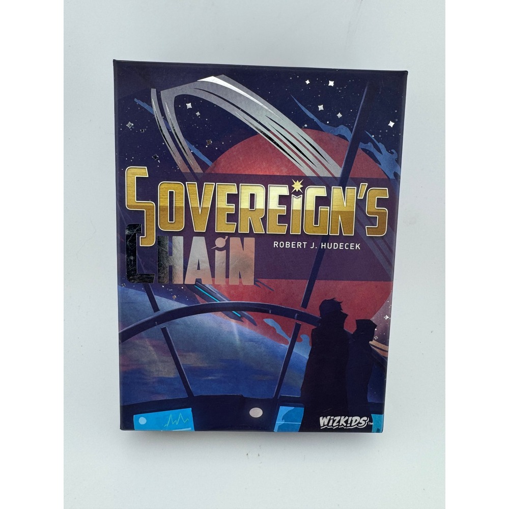 WizKids Sovereign's Chain Card Game Robert J Hudecek Sci-Fi Strategy 2019
